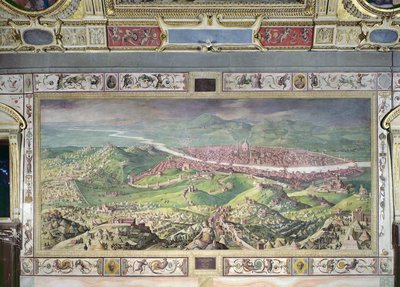 The Siege of Florence in 1530 by Jan van der Straet
